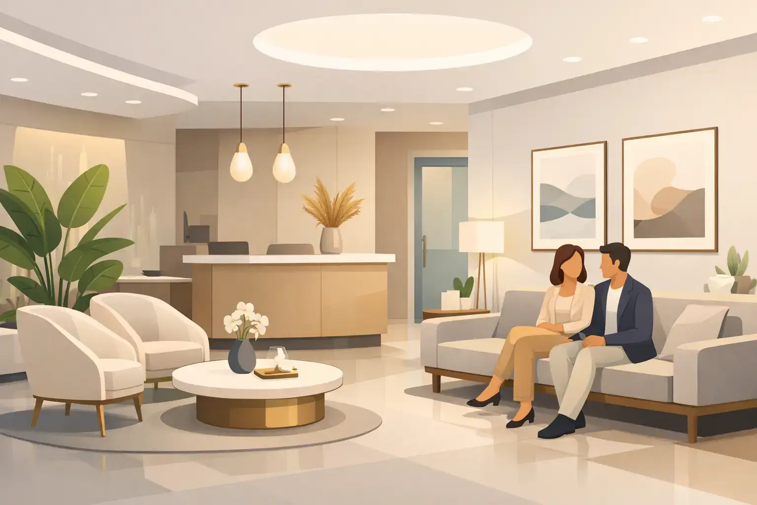 Luxury Clinic Waiting Room Design That Builds Trust