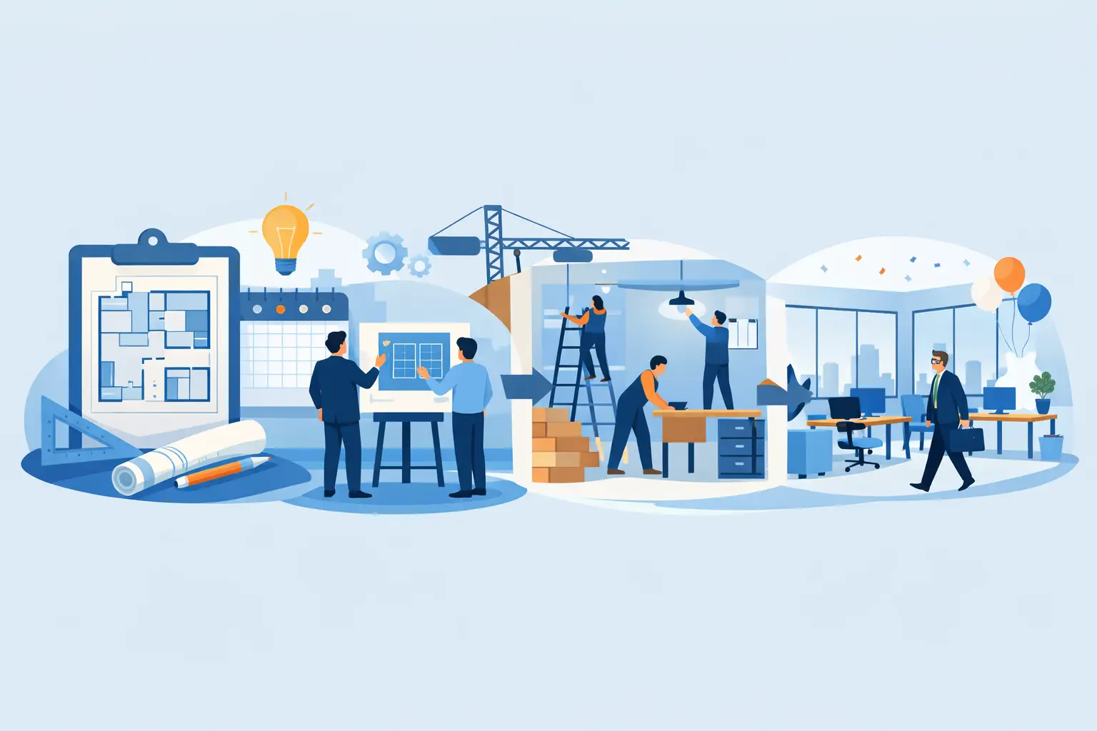 Office Fit Out Project Timeline From Plan to Opening