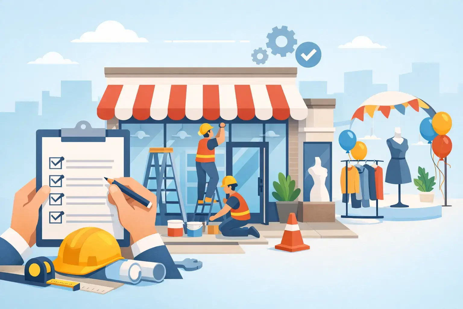 Retail Store Construction Checklist for a Reliable Opening
