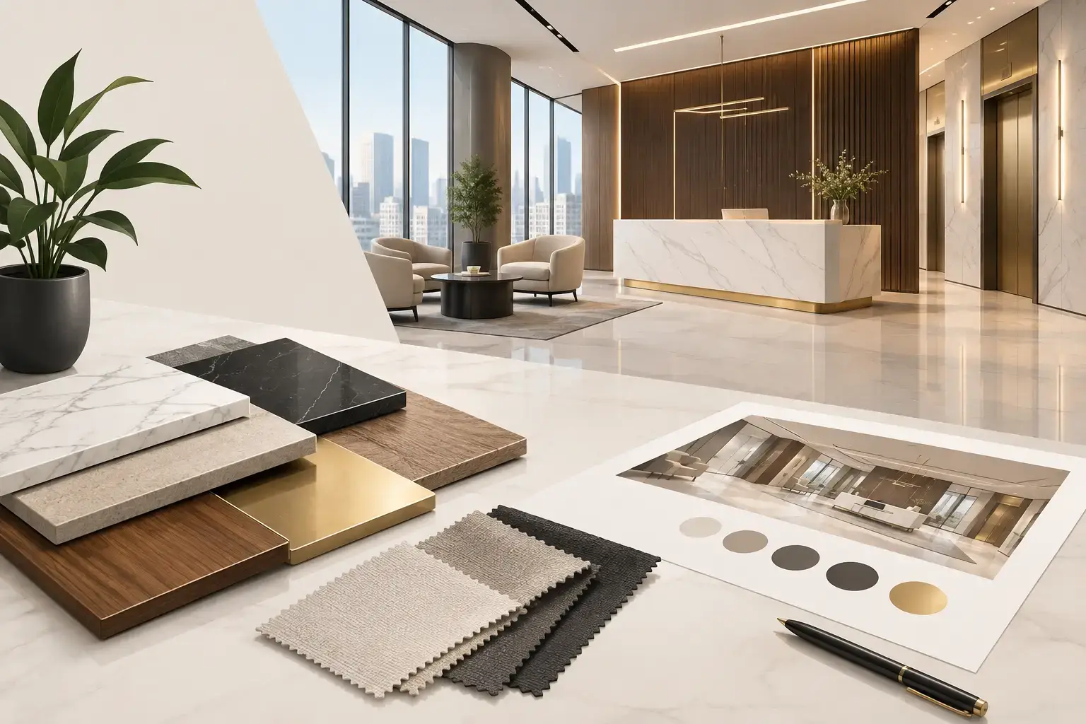 How to Specify Luxury Finishes for Commercial Spaces